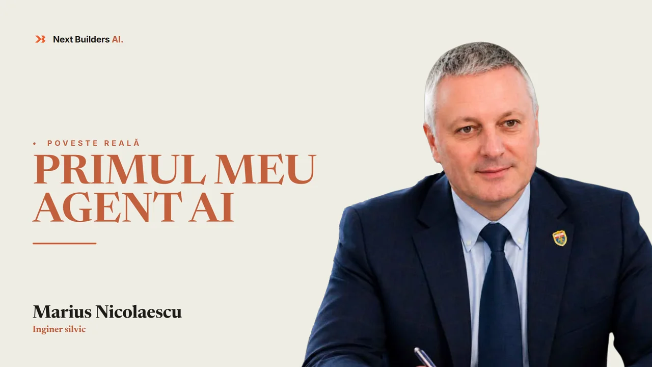 Cadru din interviul video cu Marius Nicolaescu